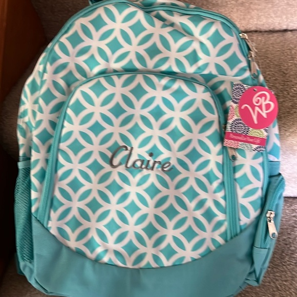 WB Other - Personalized backpack with “Claire” name